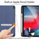 iPad Air 2022 / 2020 10.9 DUX DUCIS Domo Series Horizontal Flip Magnetic TPU + PU Leather Case with Three-folding Holder & Pen Slot - Blue