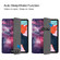 iPad Air 2022 / 2020 10.9 TPU Colored Drawing Horizontal Flip Leather Case with Three-folding Holder & Sleep / Wake-up Function - Milky Way Nebula