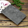 iPad Air 2022 / 2020 10.9 Marble Style Cloth Texture Leather Case with Bracket & Card Slot & Pen Slot & Anti Skid Strip - Grey