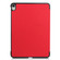 iPad Air 2022 / 2020 10.9 Custer Texture Horizontal Flip Leather Case with Three-folding Holder & Sleep / Wake-up Function - Red