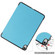 iPad Air 2022 / 2020 10.9 Custer Texture Horizontal Flip Leather Case with Three-folding Holder & Sleep / Wake-up Function - Sky Blue