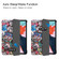 iPad Air 2022 / 2020 10.9 Colored Drawing Horizontal Flip Leather Case with Three-folding Holder & Sleep / Wake-up Function - Graffiti