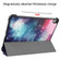 iPad Air 2022 / 2020 10.9 Colored Drawing Horizontal Flip Leather Case with Three-folding Holder & Sleep / Wake-up Function - Galaxy