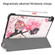 iPad Air 2022 / 2020 10.9 Colored Drawing Horizontal Flip Leather Case with Three-folding Holder & Sleep / Wake-up Function - Elf Girl