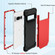 Google Pixel 7 Pro 5G 3 in 1 Shockproof PC + Silicone Protective Phone Case - Red+Black