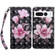 Google Pixel 7 Pro 5G 3D Painted Leather Phone Case - Pink Flower