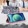 Google Pixel 7 Pro 5G 3D Painting Pattern TPU + PU Leather Phone Case - Swirl Pattern