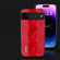 Google Pixel 7 Pro 5G ABEEL Genuine Leather Weilai Series Phone Case - Red
