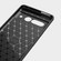 Google Pixel 7 Pro 5G Brushed Texture Carbon Fiber TPU Phone Case - Navy Blue