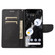 Google Pixel 7 Pro 5G Butterfly Embossed Horizontal Flip Leather Phone Case - Black
