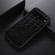 Google Pixel 7 Pro 5G Crocodile Top Layer Cowhide Leather Phone Case - Black