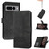 Google Pixel 7 Pro 5G Cubic Skin Feel Flip Leather Phone Case - Black