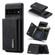 Google Pixel 7 Pro 5G DG.MING M1 Series 3-Fold Multi Card Wallet Phone Case - Black