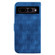 Google Pixel 7 Pro 5G Double 8-shaped Embossed Leather Phone Case - Blue