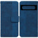 Google Pixel 7 Pro 5G Geometric Embossed Leather Phone Case - Blue