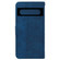 Google Pixel 7 Pro 5G Geometric Embossed Leather Phone Case - Blue