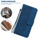 Google Pixel 7 Pro 5G Geometric Embossed Leather Phone Case - Blue