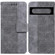 Google Pixel 7 Pro 5G Geometric Embossed Leather Phone Case - Grey