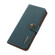 Google Pixel 7 Pro 5G KHAZNEH Custer Genuine Leather RFID Phone Case - Green