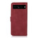 Google Pixel 7 Pro 5G KHAZNEH Matte Texture Leather Phone Case - Red