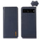 Google Pixel 7 Pro 5G KHAZNEH Nappa Top Layer Cowhide Leather Phone Case - Blue