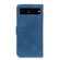 Google Pixel 7 Pro 5G KHAZNEH Retro Texture Leather Phone Case - Blue