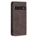 Google Pixel 7 Pro 5G Magnetic RFID Blocking Anti-Theft Leather Phone Case - Brown