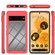 Google Pixel 7 Pro 5G Starry Sky Solid Color Series PC + TPU Phone Case - Red Google Pixel 7 Pro 5G Starry Sky Solid Color Series PC + TPU Phone Case - Red