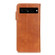 Google Pixel 7 Pro 5G S-Type Stitching Calf Texture Leather Phone Case - Brown