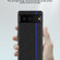 Google Pixel 7 Pro 5G Ultra-thin Carbon Fiber Texture Splicing Phone Case - Red