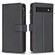 Google Pixel 7 Pro 9 Card Slots Zipper Wallet Leather Flip Phone Case - Black
