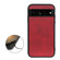 Google Pixel 7 Pro Accurate Hole Two-color Calf Texture PU Phone Case - Red