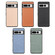 Google Pixel 7 Pro Carbon Fiber Texture Leather Back Cover Phone Case - khaki