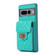 Google Pixel 7 Pro Card Slot Leather Phone Case - Mint Green