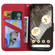 Google Pixel 7 Pro Cartoon Buckle Horizontal Flip Leather Phone Case - Red