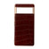 Google Pixel 7 Pro Crocodile Texture Genuine Leather Electroplating Phone Case - Brown Google Pixel 7 Pro Crocodile Texture Genuine Leather Electroplating Phone Case - Brown