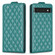 Google Pixel 7 Pro Diamond Lattice Vertical Flip Leather Phone Case - Green