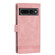 Google Pixel 7 Pro Dierfeng Dream Line TPU + PU Leather Phone Case - Pink Google Pixel 7 Pro Dierfeng Dream Line TPU + PU Leather Phone Case - Pink