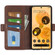 Google Pixel 7 Pro Dual-side Magnetic Buckle Leather Phone Case - Brown