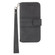 Google Pixel 7 Pro Embossed Striped Magnetic Buckle Horizontal Flip Phone Leather Case - Black