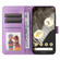 Google Pixel 7 Pro Embossed Sunflower Leather Phone Case - Purple
