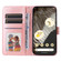 Google Pixel 7 Pro Embossed Sunflower Leather Phone Case - Rose Gold