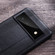 Google Pixel 7 Pro PC + Leather Texture Protective Phone Case with Metal Holder - Red
