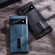 Google Pixel 7 Pro PC + Leather Texture Protective Phone Case with Metal Holder - Red