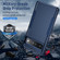 Google Pixel 7 Pro Pioneer Armor Heavy Duty PC + TPU Phone Case - Blue