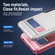 Google Pixel 7 Pro Pioneer Armor Heavy Duty PC + TPU Phone Case - White+Pink