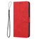 Google Pixel 7 Pro Skin Feel Heart Pattern Leather Phone Case - Red