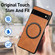 Google Pixel 7 Pro Solid Color Leather Skin Back Cover Phone Case - Brown