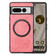 Google Pixel 7 Pro Solid Color Leather Skin Back Cover Phone Case - Pink