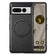 Google Pixel 7 Pro Solid Color Magsafe Leather Phone Case - Black